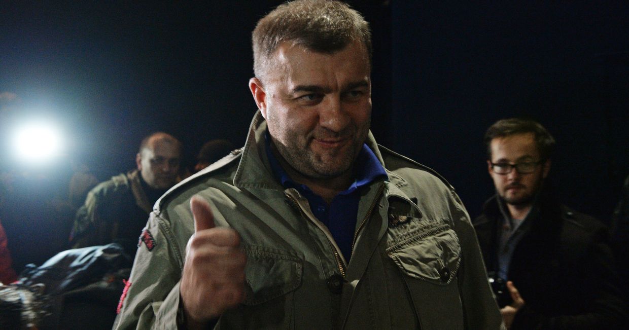 Актер Михаил Пореченков посетил Донецк