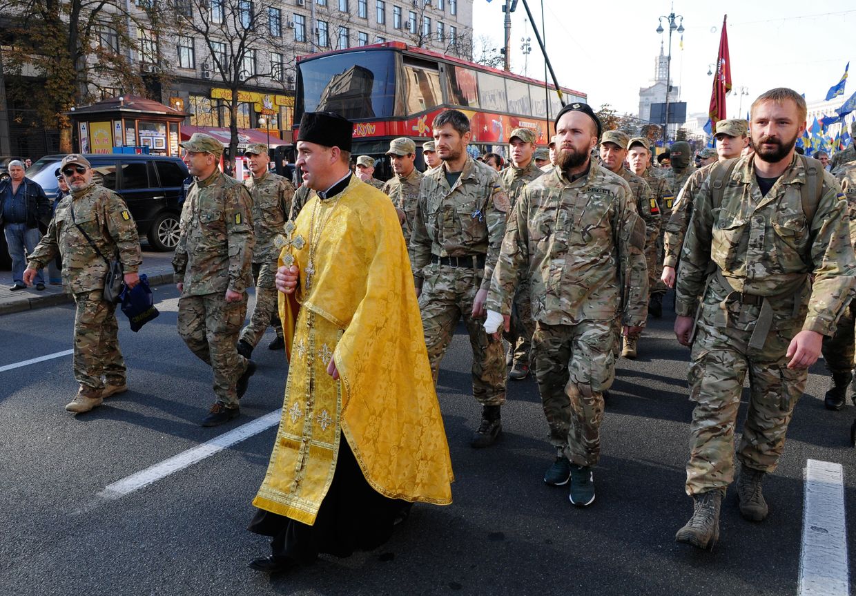 Мероприятия в честь годовщины создания УПА на Украине Мероприятия в честь годовщины создания УПА на Украине