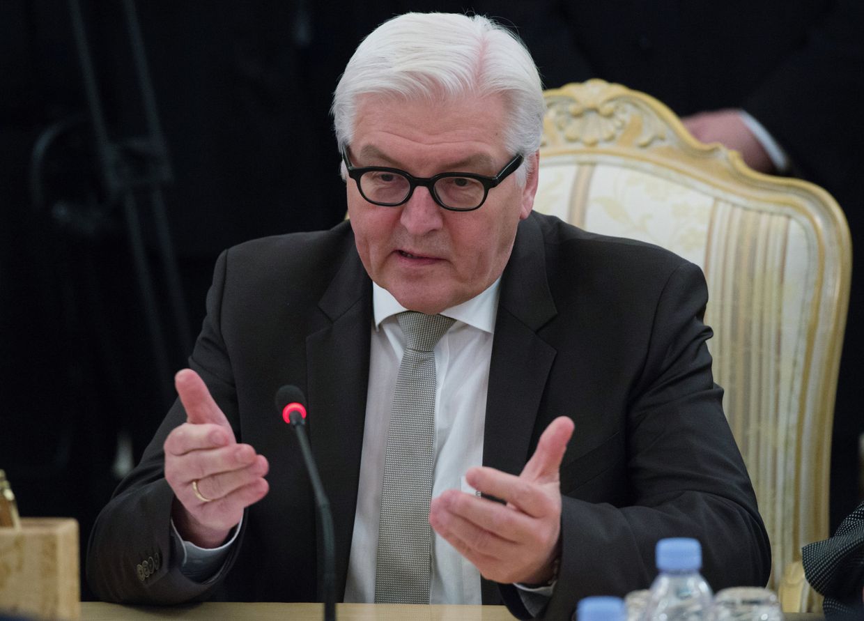 Глава МИД Германии Франк-Вальтер Штайнмайер