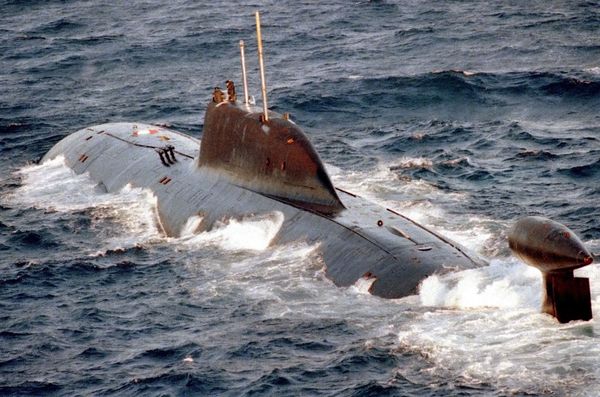 Подводная лодка К-322 «Кашалот»
