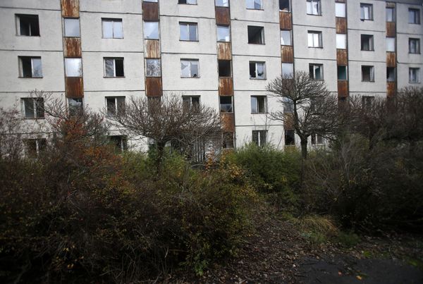 Заброшенная военная база рядом с городом Надьважонь в Венгрии