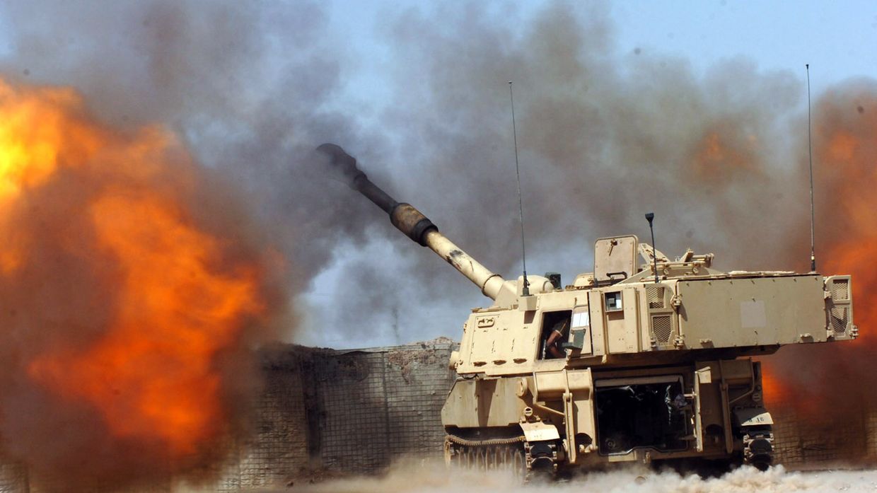 Самоходная гаубица M-109A6 Paladin
