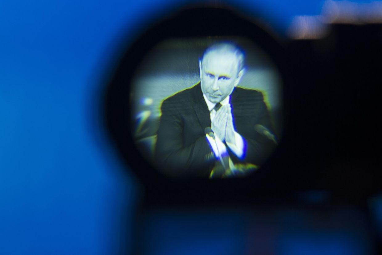 Ежегодная большая пресс-конференция Владимира Путина