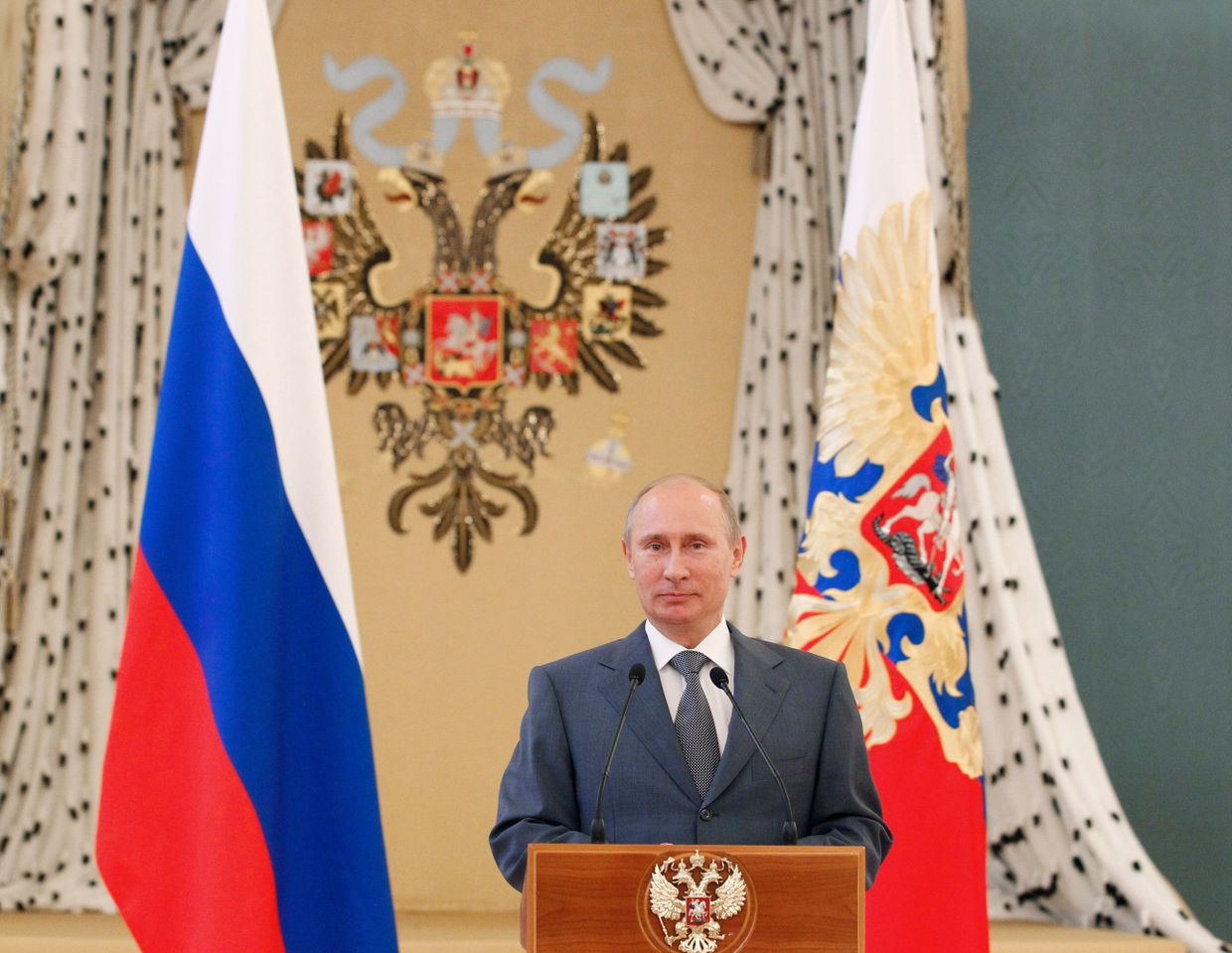 В.Путин на встрече с паралимпийской сборной России в Кремле