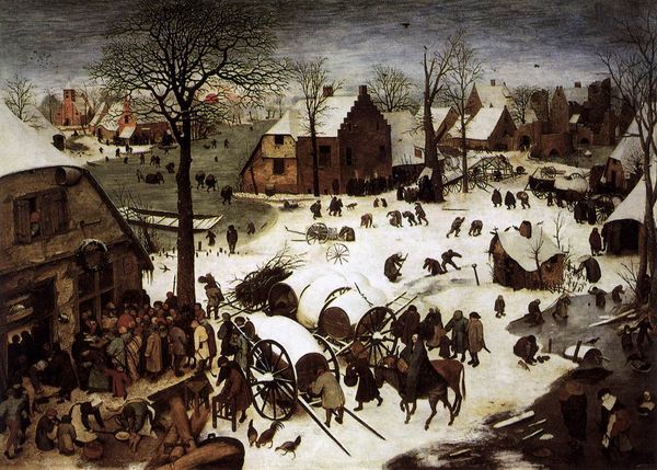 Питер Брейгель Старший «Перепись в Вифлееме» (1566)