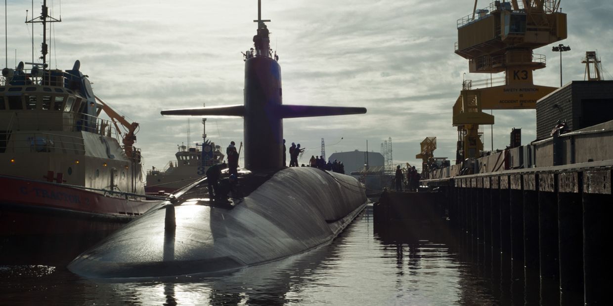 Подводная лодка USS Maryland (SSBN 738) класса «Огайо»