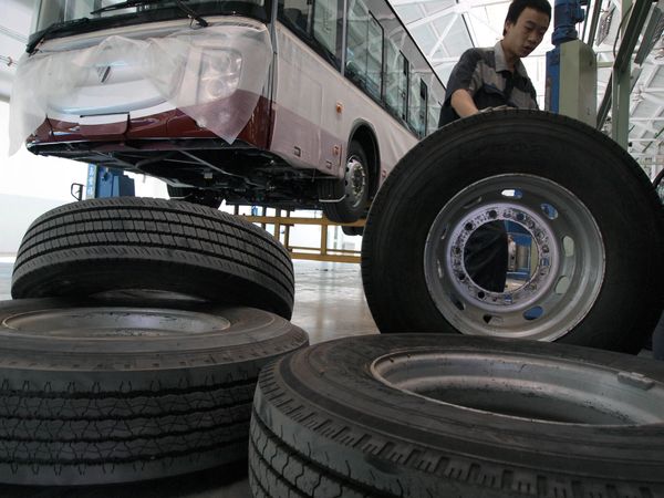 Завод Foton Motor Group в Пекине