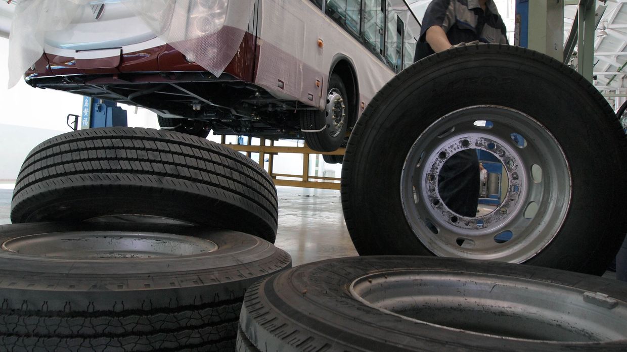 Завод Foton Motor Group в Пекине