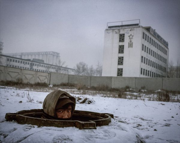 Бездомные в Монголии