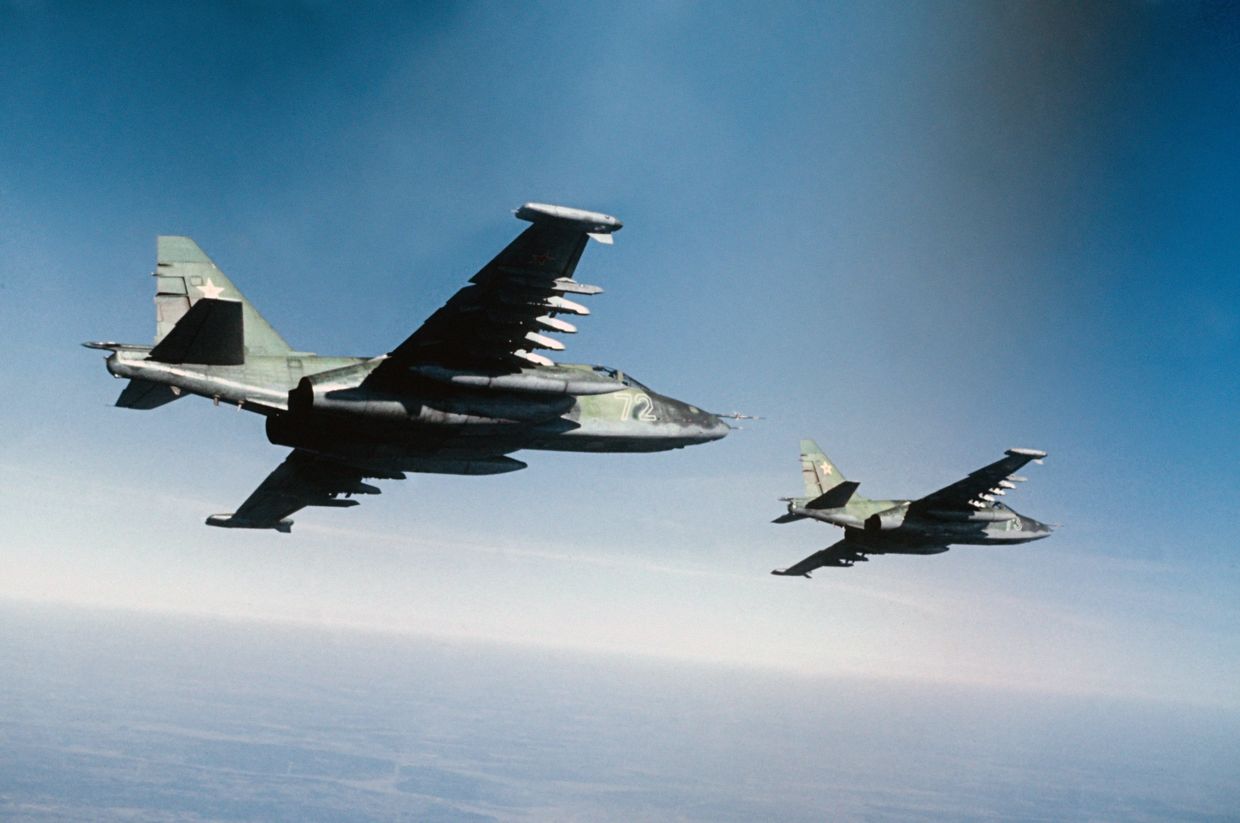 Советские боевые штурмовики СУ-25