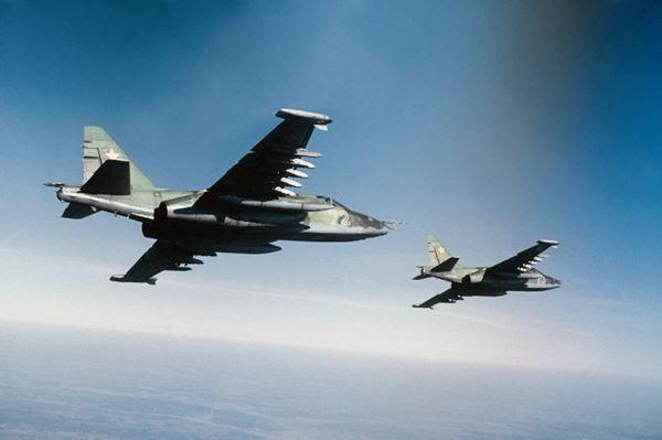 Советские боевые штурмовики СУ-25
