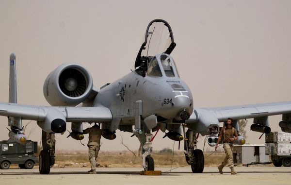 Штурмовик A-10 Thunderbolt II «Бородавочник»