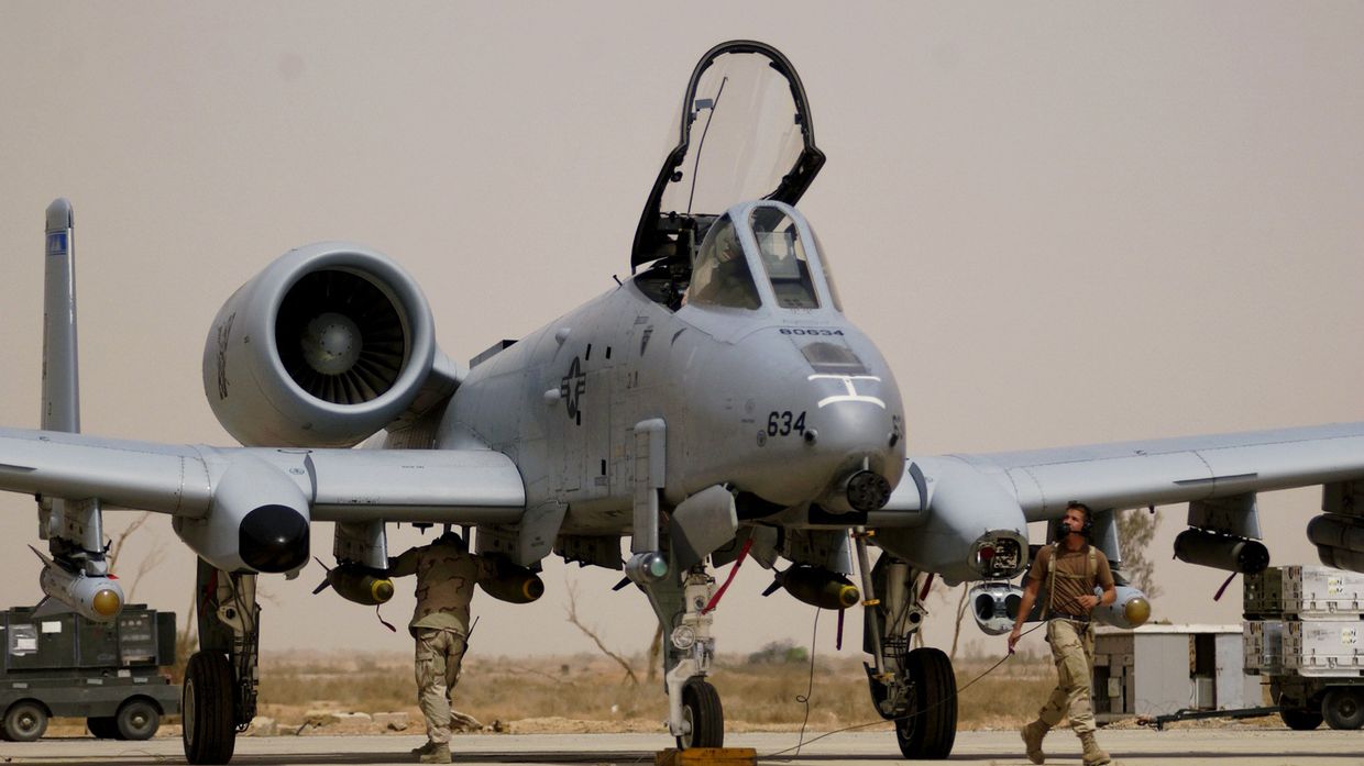 Штурмовик A-10 Thunderbolt II «Бородавочник»