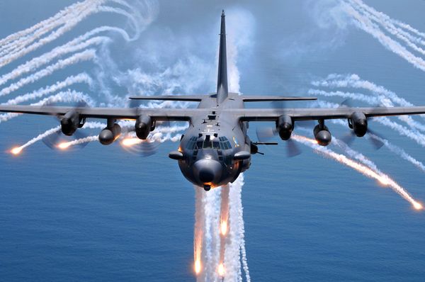 Тяжеловооруженный самолёт Lockheed Martin AC-130H