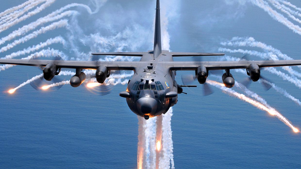 Тяжеловооруженный самолёт Lockheed Martin AC-130H