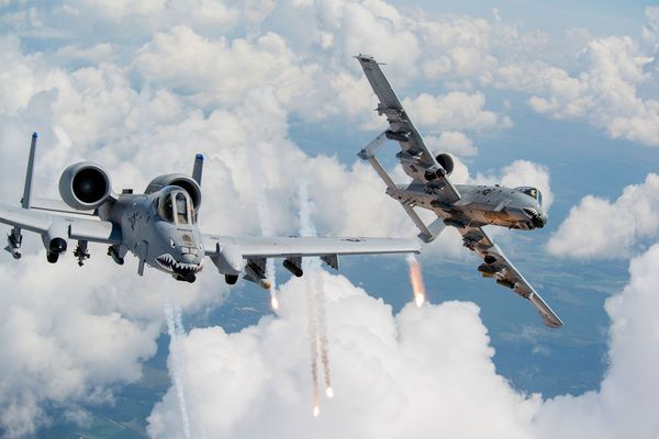 Штурмовики A-10 Thunderbolt II 