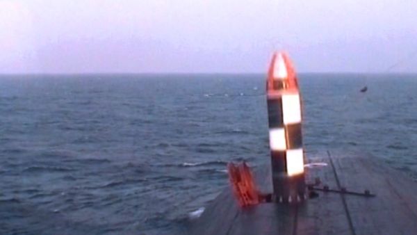 Испытания межконтинентальной баллистической ракеты «Булава»
