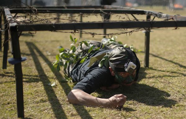 Молодежный военный лагерь ХАМАС 