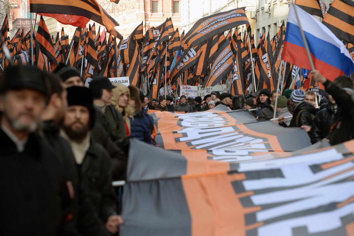 Шествие и митинг движения Антимайдан