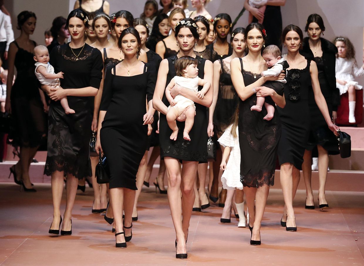 Коллекция «Осень-зима 2015/2016» Dolce & Gabbana на Неделе моды в Милане