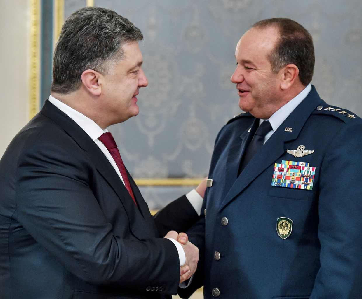 Встреча П.Порошенко и Ф.Бридлава в Киеве