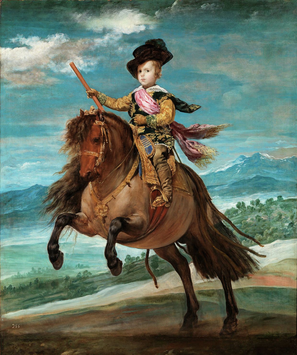 Диего Веласкес Принц Бальтазар Карлос на коне (1635)