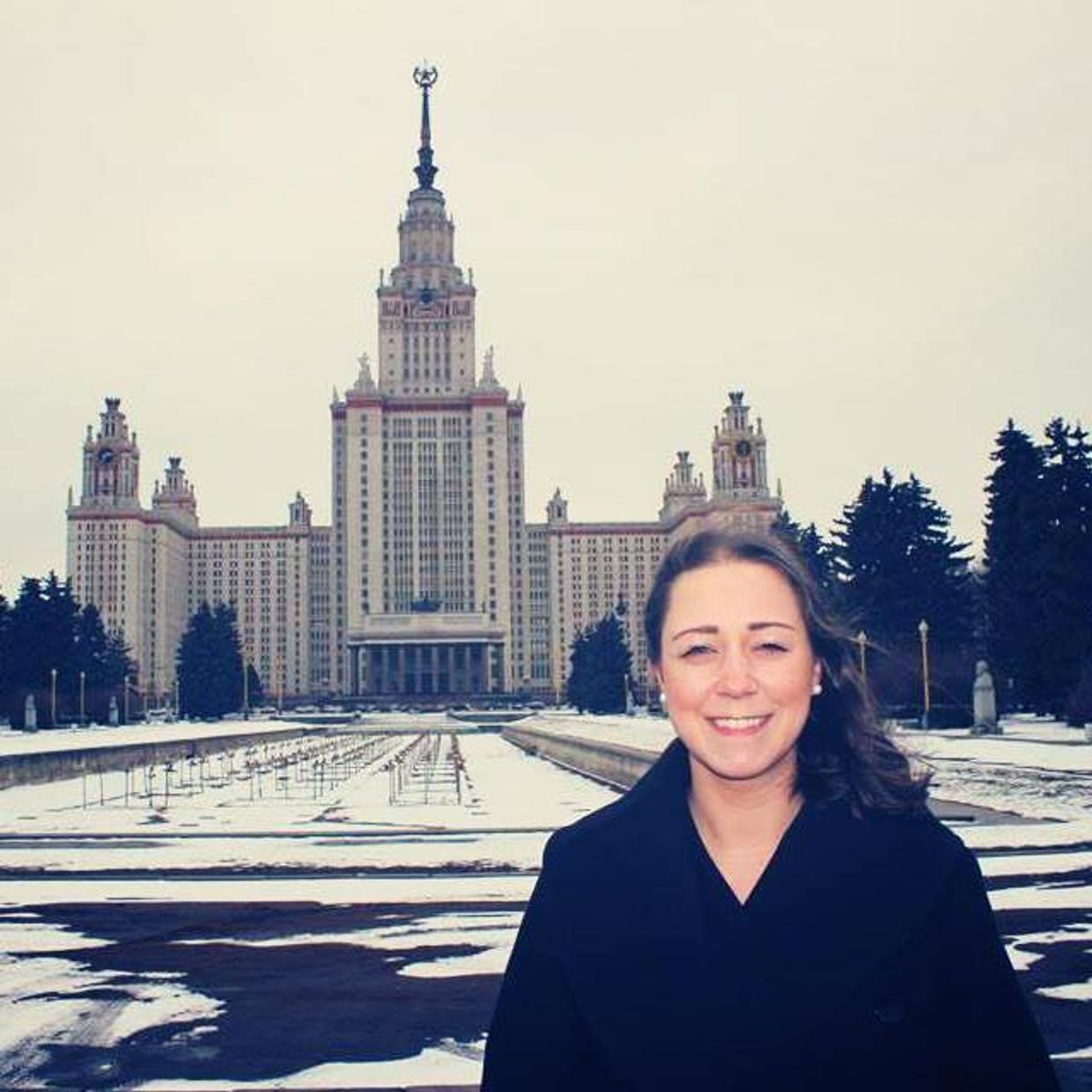 Студентка МГУ из Швеции Эмма Реннгрен