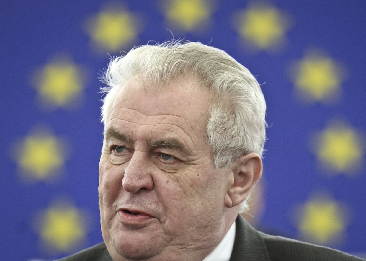 Президент Чехии Милош Земан