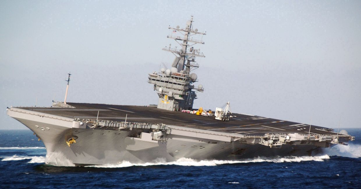 Американский авианосец «Рональд Рейган» (USS Ronald Reagan)