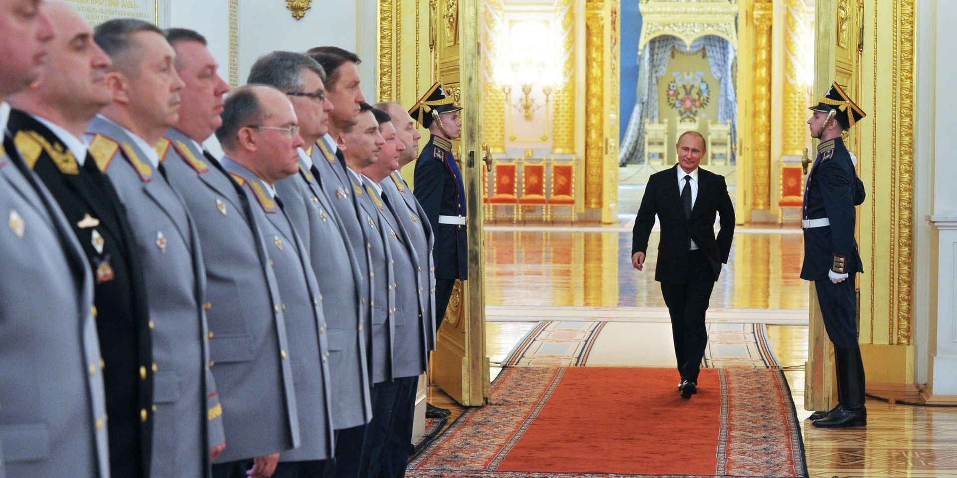 Встреча Владимира Путина с высшими офицерами и прокурорами в Кремле - ИноСМИ, 1920, 31.07.2026
