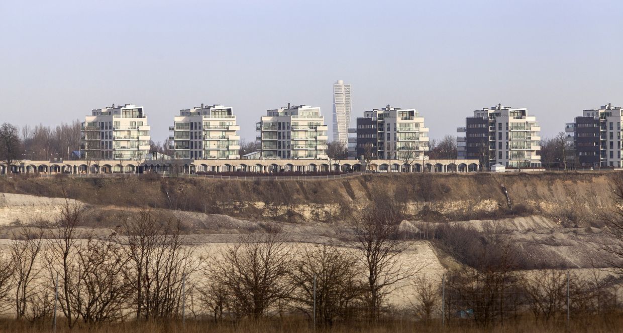 Район Victoria Park в Мальмё