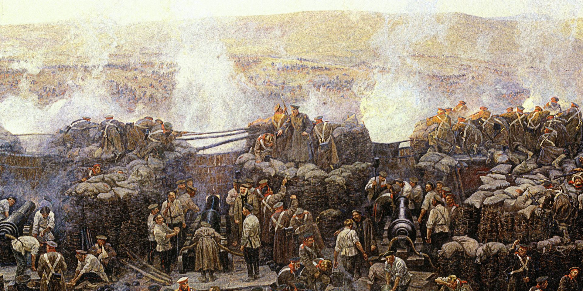 Панорама Оборона Севастополя 1854-1855 гг. - ИноСМИ, 1920, 23.03.2021