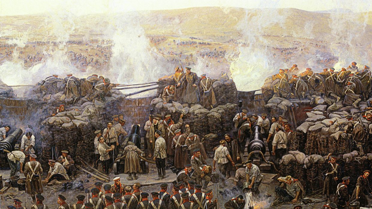 Панорама Оборона Севастополя 1854-1855 гг.