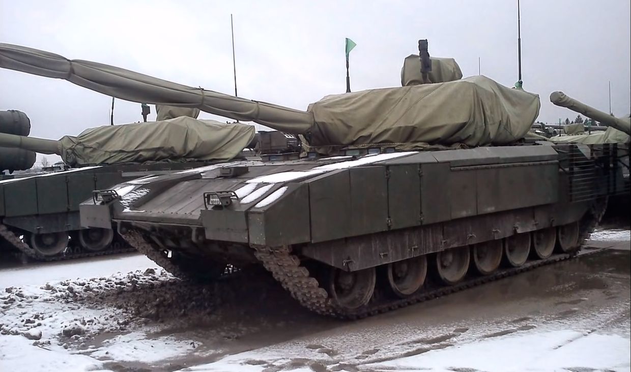 Предположительно танк «Армата»
