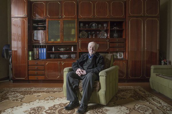 Ветеран Великой отечественной войны из Грузии Георгий Гозалишвили