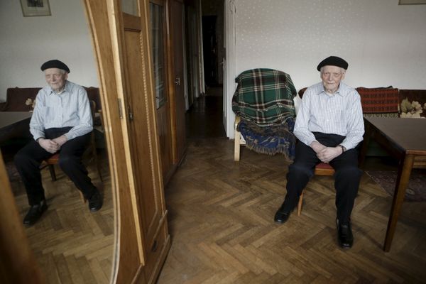 Ветеран Великой отечественной войны из Латвии Фрицис Цеплис