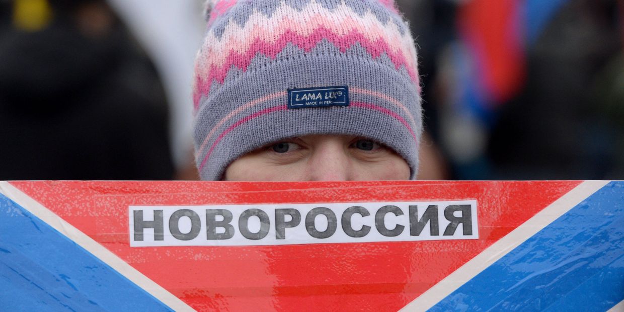 Митинг в поддержку Новороссии Битва за Донбасс III
