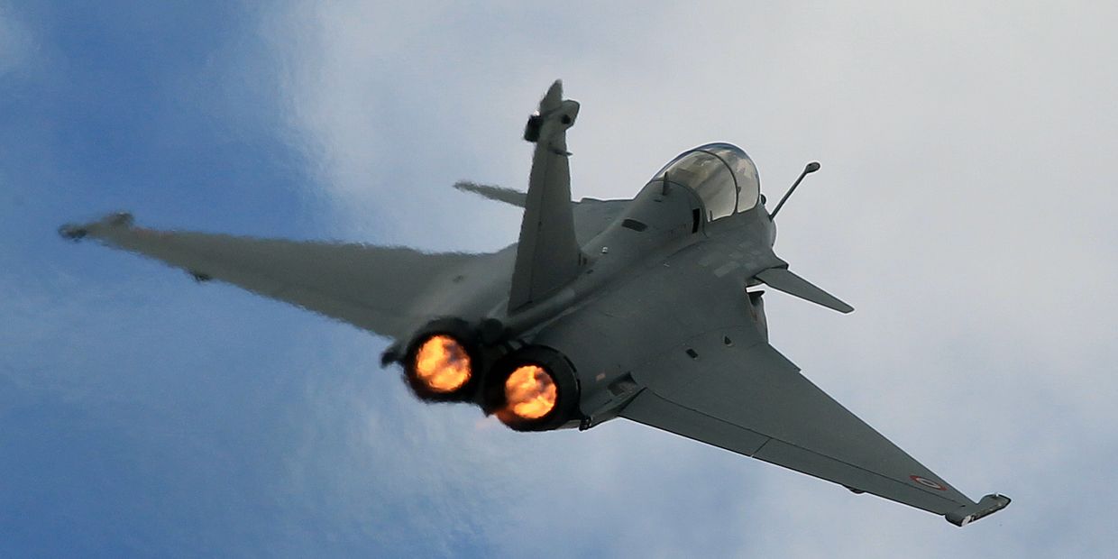 Французский истребитель Dassault Rafale