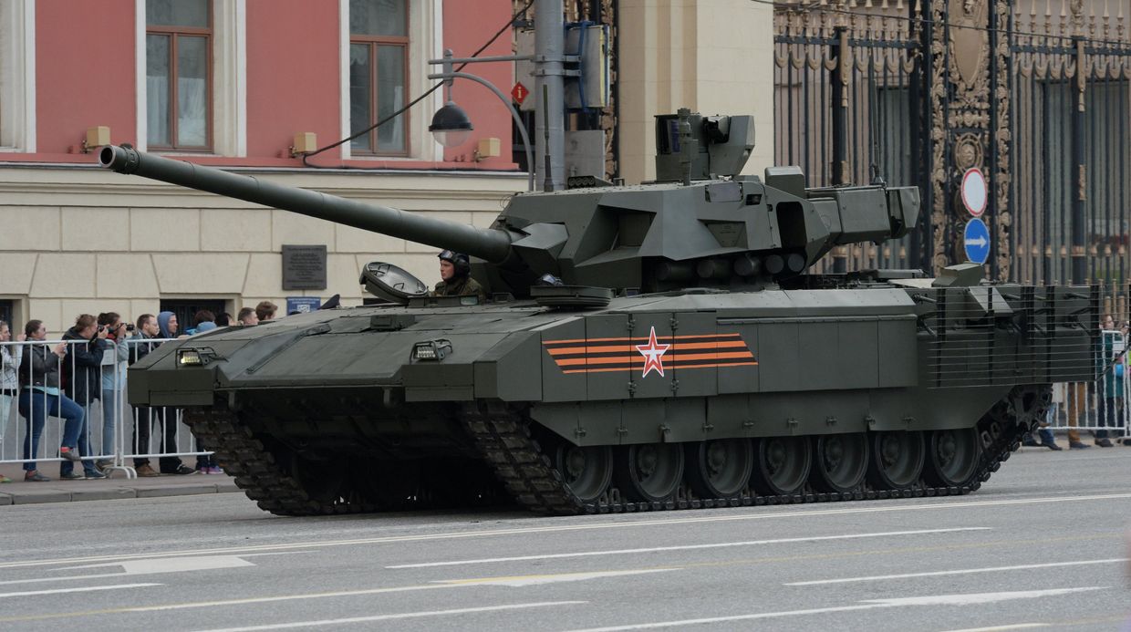 Репетиция военного парада в Москве в ознаменование 70-летия Победы в Великой Отечественной войне 1941-1945 годов