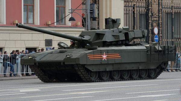 Репетиция военного парада в Москве в ознаменование 70-летия Победы в Великой Отечественной войне 1941-1945 годов