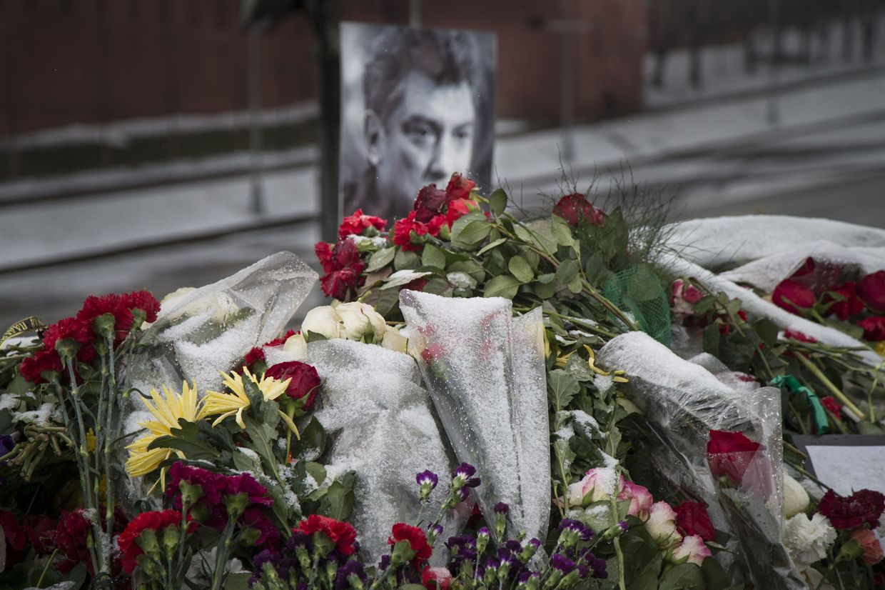 Место убийства Бориса Немцова