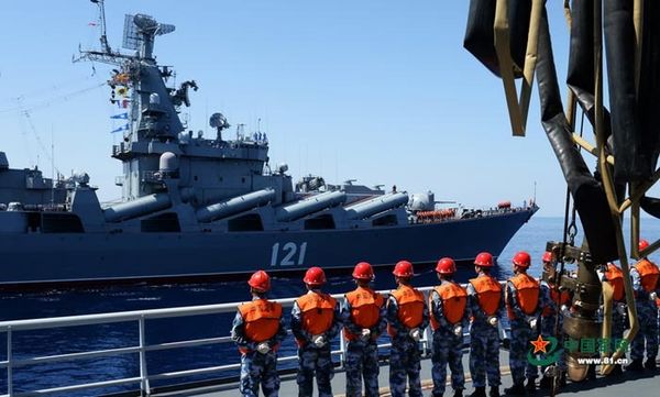 Российско-китайские учения «Морское взаимодействие - 2015»