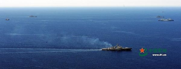 Российско-китайские учения «Морское взаимодействие - 2015»