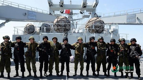 Российско-китайские учения «Морское взаимодействие - 2015»