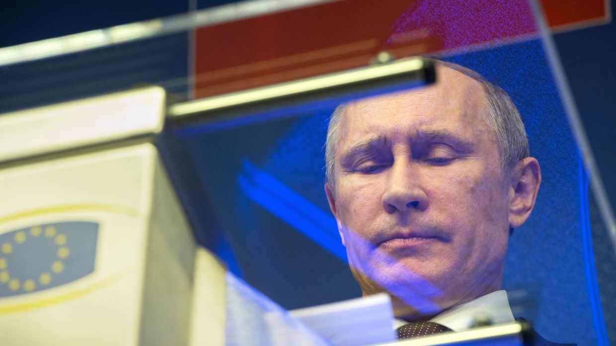 Владимир Путин на совместной пресс-конференции по итогам встречи на высшем уровне Россия – Европейский союз в Брюсселе