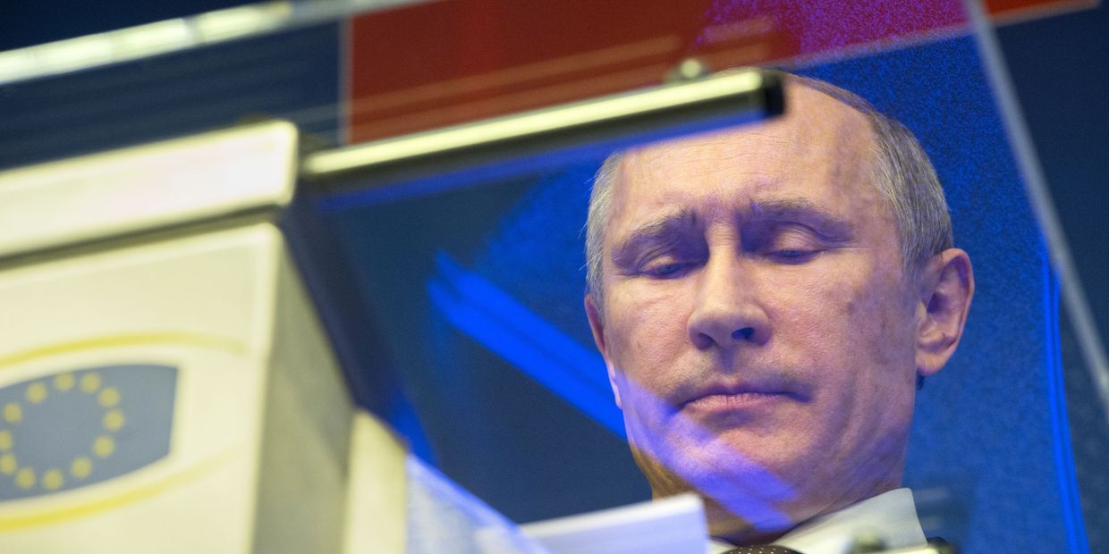 Владимир Путин на совместной пресс-конференции по итогам встречи на высшем уровне Россия – Европейский союз в Брюсселе