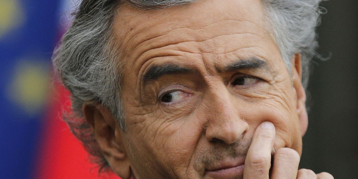Французский журналист и философ Бернар-Анри Леви