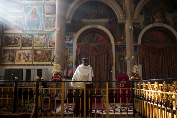 Ортодоксальный храм в Аддис-Абебе