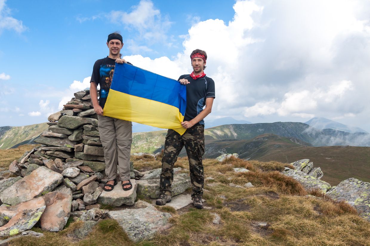 Вершина Бребенескуль на Украине