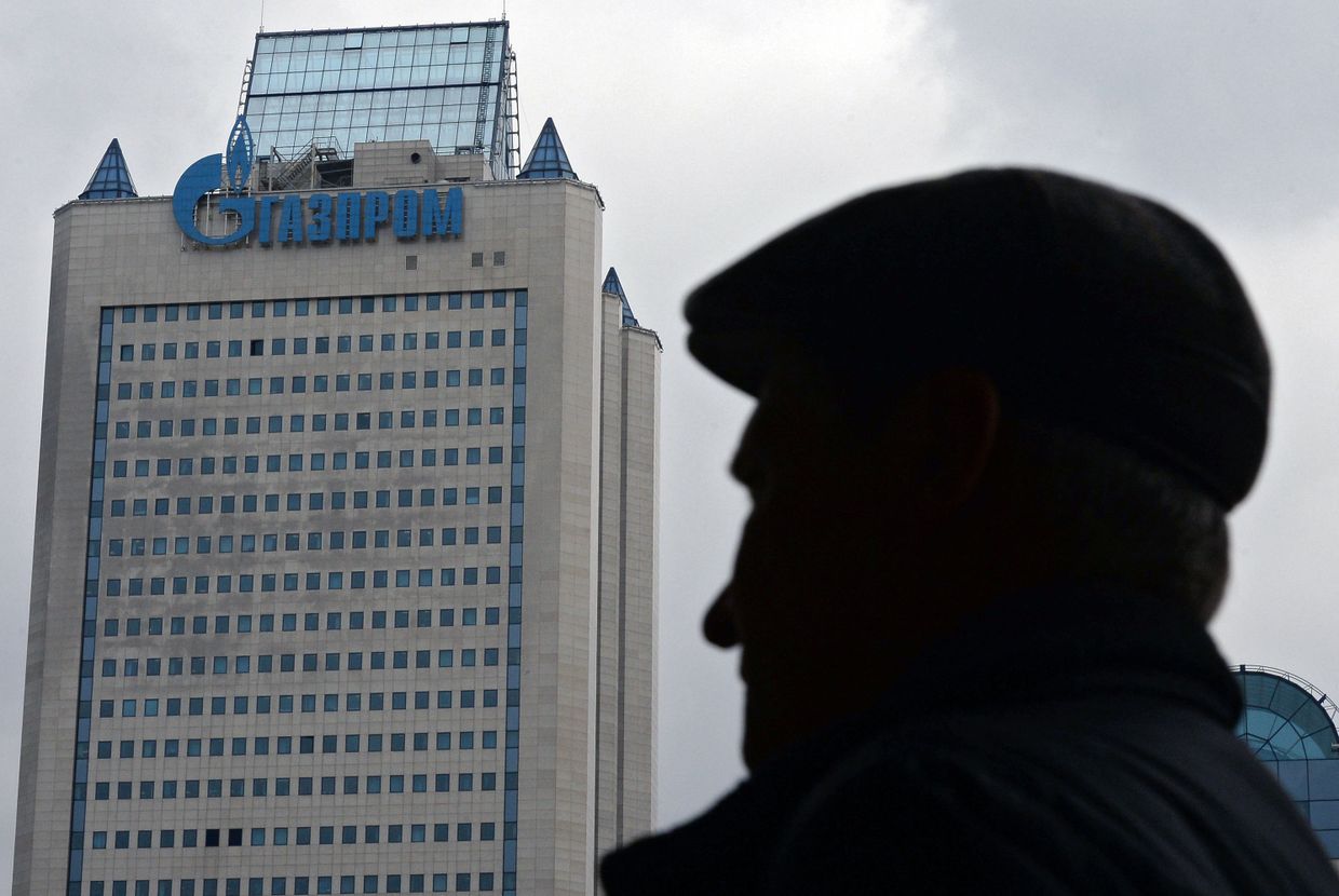 Здание Газпрома в Москве